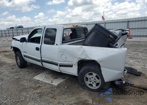 2000 Chevrolet Silverado C1500 from USA, damaged, VIN 2GCEC19T0Y1202983